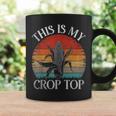Vintage This Is My Crop Top Corn Farmer Corn Funny Gifts Coffee Mug Gifts ideas