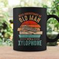 Vintage Never Underestimate An Old Man With A Xylophone Coffee Mug Gifts ideas