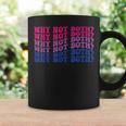 Vintage Why Not Both Funny Gay Bisexual Bi Flag Pride Coffee Mug Gifts ideas