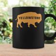 Vintage Yellowstone National Park Retro Bison Souvenir Coffee Mug Gifts ideas