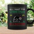 All I Want For Christmas Is A Raccoon Ugly Sweater Coffee Mug Gifts ideas