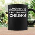 Warning May Start Talking About Chiliers Coffee Mug Gifts ideas