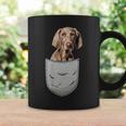 Weimaraner Raner Chest Pocket For Dog Owners Coffee Mug Gifts ideas