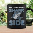 Welcome To The Shark Side Sea Animal Scary Coffee Mug Gifts ideas