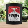 Western Southern Bull Skull Cowboy Killer Cowgirl Rodeo Rodeo Funny Gifts Coffee Mug Gifts ideas