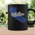 Whittier California Ca Map Coffee Mug Gifts ideas