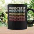 Windcrest Texas Windcrest Tx Retro Vintage Text Coffee Mug Gifts ideas