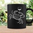 Wine Crab Ocean Lovers Drinking Gift Vacation Cruise Drinking Funny Designs Funny Gifts Coffee Mug Gifts ideas