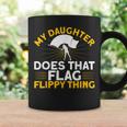 Winter Color Guard Mom Dad My Daughter Does That Flag Coffee Mug Gifts ideas