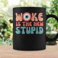 Woke Is The New Stupid Funny Anti Woke Conservative Coffee Mug Gifts ideas