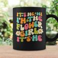 Women Its Me Hi Im The Flower Girl Its Me Groovy Flower Girl Coffee Mug Gifts ideas