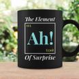 Womens Ah The Element Of Surprise - Nerd Periodic Table Coffee Mug Gifts ideas