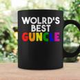 Worlds Best Guncle Gay Uncle Lovers Coffee Mug Gifts ideas