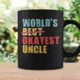 Worlds Best Okayest Uncle Acy014b Coffee Mug Gifts ideas
