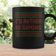 Xmas Ugly Christmas Sweater I'd Rather Be Gaming Coffee Mug Gifts ideas