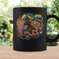 Yin Yang Dragon Phoenix Tai Chi Balance Warrior Coffee Mug Gifts ideas