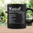 Yusuf Nutrition Funny Birthday Personalized Name Gift Idea Coffee Mug Gifts ideas