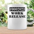 2023 Work Release Funny Retirement 2023 Retired Men Women Coffee Mug Gifts ideas