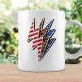 America Leopard Cheetah Lightning Bolt 4Th Of July Patriotic Coffee Mug Gifts ideas