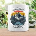 Antonito Colorado Usa Retro Mountain Vintage Style Coffee Mug Gifts ideas