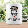 Aquarius Girl Wink Eye Woman Face Wink Eyes Lady Birthday Coffee Mug Gifts ideas