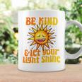 Be Kind And Let Your Light Shine Inspirational Women Girls Be Kind Funny Gifts Coffee Mug Gifts ideas
