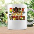 Black Social Worker Junenth Freedom Day Black Woman Coffee Mug Gifts ideas
