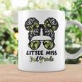 Camo Little Miss 3Rd Third Grade Messy Bun Hair Tie Bow Coffee Mug Gifts ideas