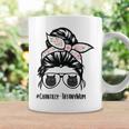 Chantilly-Tiffany Cat Mom Messy Bun Hair Glasses Coffee Mug Gifts ideas