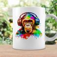 Chimpanzee With Headphones Coffee Mug Gifts ideas