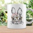 Cute Bunny Face Leopard Print Glasses Easter Gift Coffee Mug Gifts ideas