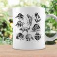 Cute Raccoon Drawing Racoon Portrait Sketch Wild Trash Panda Coffee Mug Gifts ideas