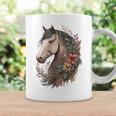 Equestrian Horse Girl Bohemian Portrait Horseback Riding Coffee Mug Gifts ideas