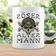 Evil Old Man Skull Soldier Bone Font Coffee Mug Gifts ideas
