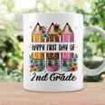 First Day Of 2Nd Grade Teacher Leopard Pencil Back To School Coffee Mug Gifts ideas