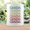First Name Giada Italian Girl Retro Name Tag Groovy Party Coffee Mug Gifts ideas