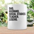 Funny Dad Husband Social Studies Teacher Legend Fathers Day Gifts For Teacher Funny Gifts Coffee Mug Gifts ideas