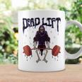 Gym Grim Reaper Deadlift Workout Occult Reaper Coffee Mug Gifts ideas