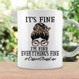 Funny Office Staff Its Fine Im Fine And Everythings Fine Coffee Mug Gifts ideas