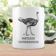 Funny Ostrich Pantless Thundergoose Animal Name Stupid Joke Coffee Mug Gifts ideas