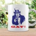 Funny Uncle Sam Griddy Say Gay Lgbt Gay Ally Pride Month Coffee Mug Gifts ideas