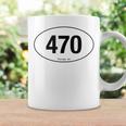 Georgia Area Code 470 Oval State Pride Coffee Mug Gifts ideas