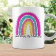God Keeps His Promises Colorful Boho Rainbow Christian Coffee Mug Gifts ideas