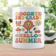 Goodbye 2Nd Grade Hello Summer Groovy Second Grade Graduate Coffee Mug Gifts ideas