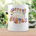 Groovy Let's Go Ghouls Halloween Ghost Outfit For Girl Coffee Mug Gifts ideas