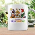 Happy Hallothanksmas Coffee Halloween Thanksgiving Christmas Coffee Mug Gifts ideas