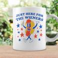 Hot Dog Im Just Here For The Wieners 4Th Of July Funny Coffee Mug Gifts ideas
