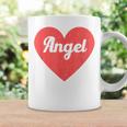 I Heart Angel First Names And Hearts I Love Angel Coffee Mug Gifts ideas