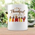 I'm Thankful For My Family Thanksgiving Day Turkey Thankful Coffee Mug Gifts ideas