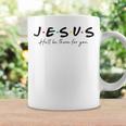 Jesus Hell Be There For You Religious Christian Jesus Cross Coffee Mug Gifts ideas